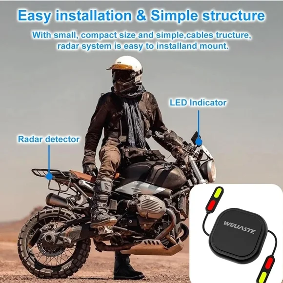 WEVASTE Motorcycle Handlebar Signal Lights - Picture 5 of 6